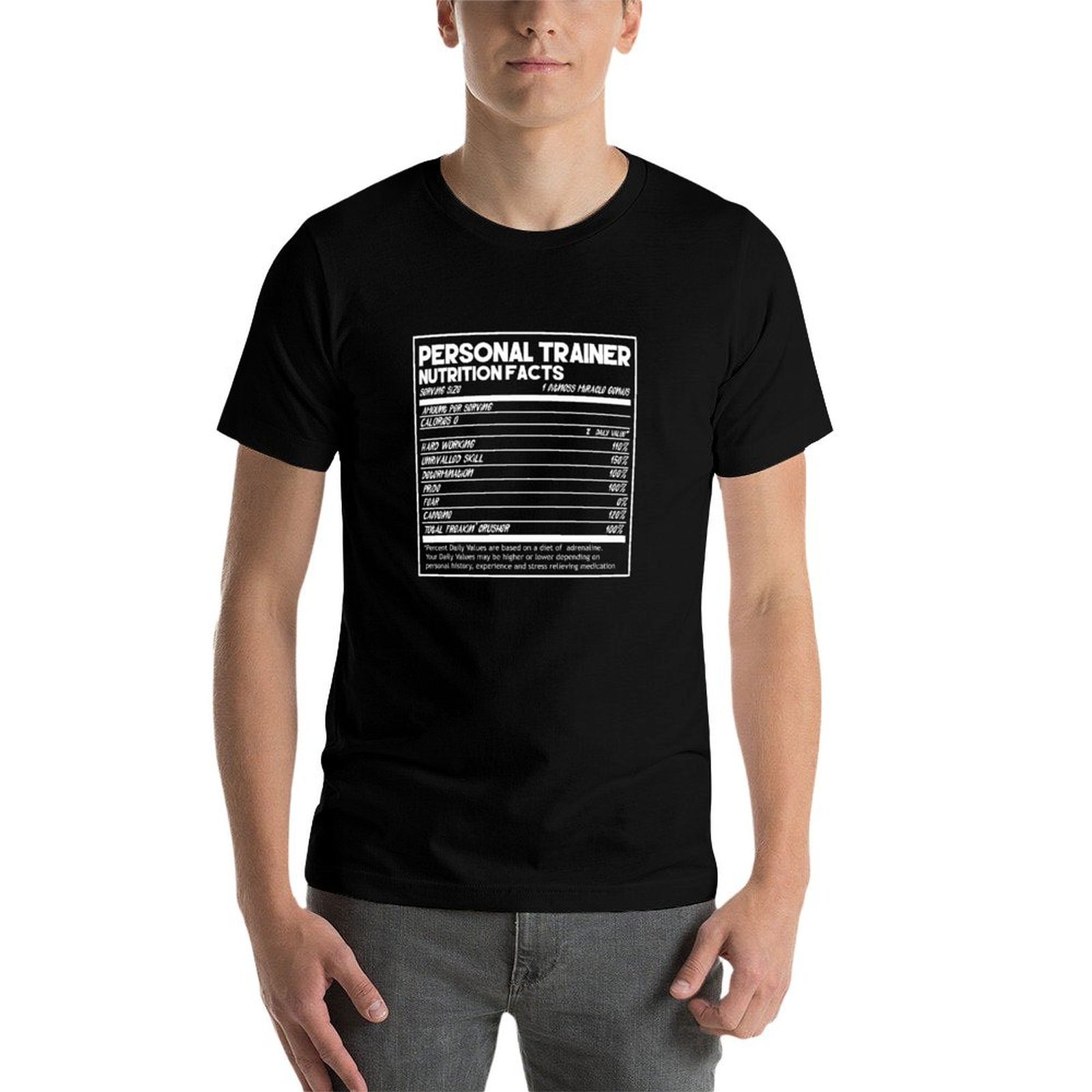 เสื้อยืดเทรนเนอร์ส่วนตัวสุดฮา  - Nutrition And Exercise บทวิจารณ์และราคา