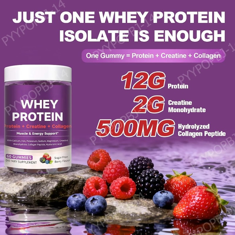 โปรตีนกัมมี่ผสมเวย์ ครีเอทีน ค - Fitness Nutrition Energy บทวิจารณ์และราคา