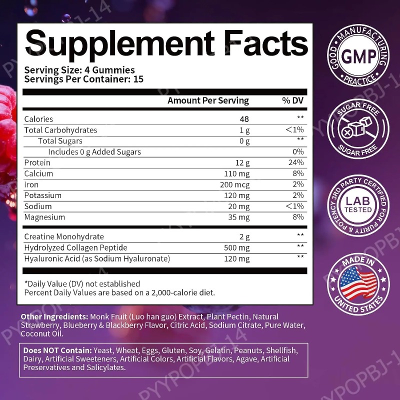 โปรตีนกัมมี่ผสมเวย์ ครีเอทีน ค - Fitness Nutrition Energy บทวิจารณ์และราคา